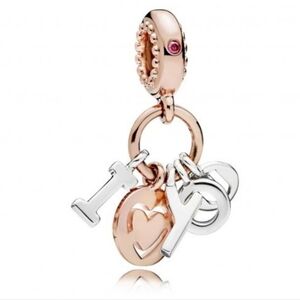 Authentic Pandora I Love You Dangle Charm